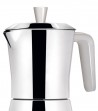 Detailed Tua induction coffee maker white handle and knob