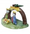 Nativity Scene with Arch and Comet Star