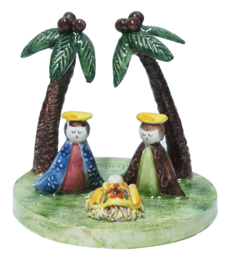 Nativity with Palms