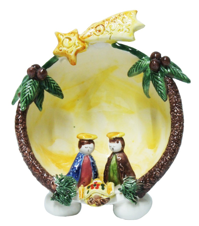 Large "Half Sphere" Nativity