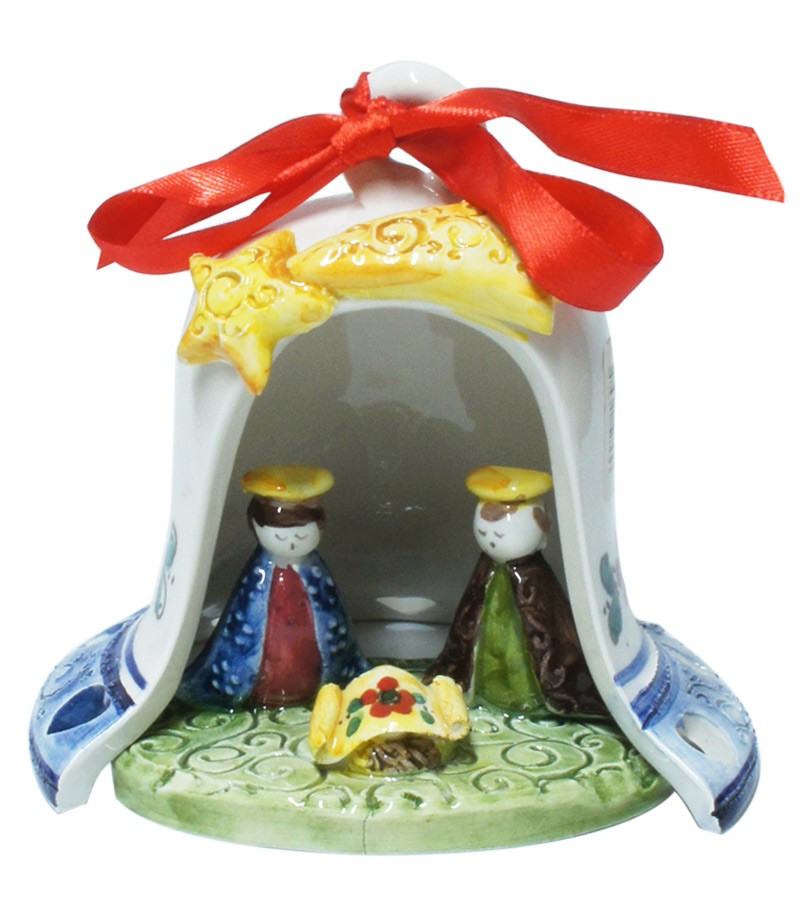 Presepe "Campana" a 2 Pezzi Blu