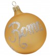 Palla di Natale Oro "Roma"