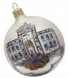 Blow Glass Christmas Ball "Trevi Fountain"