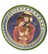 Piatto in ceramica Sacra Famiglia