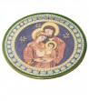 Piatto in ceramica Sacra Famiglia