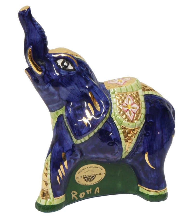 Big blue elephant