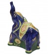 Big blue elephant back