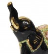 Dettaglio elefante grande nero