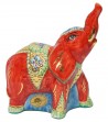 Elefante grande rosso
