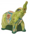 Elefante grande verde