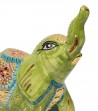 Dettaglio elefante grande verde