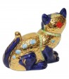Gatto grande blu parte posteriore