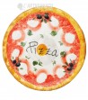 Piatto Pizza in Ceramica Decoro Uova