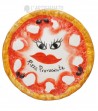 Piatto Pizza in Ceramica Decoro Provocante