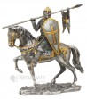 Crusader knight with shield