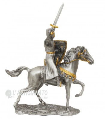 Knight with sword back