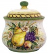 Biscottiera sagomata in ceramica