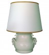 Lampada bassa in ceramica