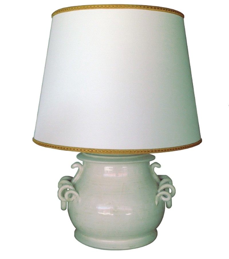Lampada bassa con torciglioni