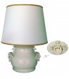 Lampada in ceramica torciglioni