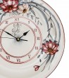 Ceramic round clock hand painted