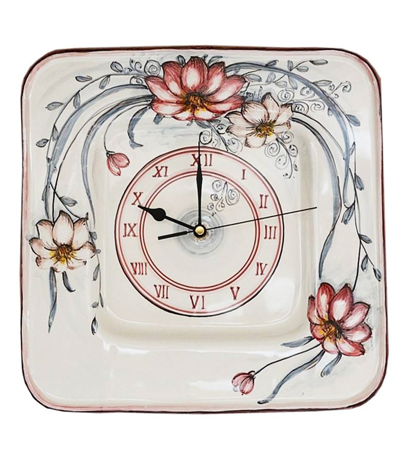 Orologio quadrato con cavetto