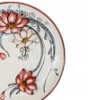 Piatto a coppa in ceramica dipinta a mano