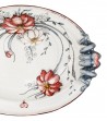 Ceramic centerpiece with spirals handles