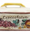 Scatola in ceramica per i cioccolatini