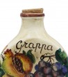 Bottiglia grappa in ceramica