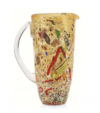 Caraffa Conica Arlecchino giallo