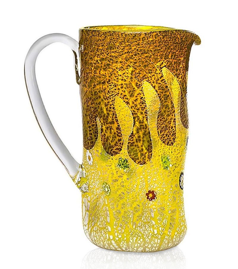 Caraffa Accartocciata Goccia giallo