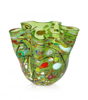 Vaso Fazzoletto Arlecchino verde