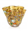 Vaso Fazzoletto Arlecchino giallo