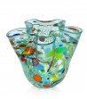 Vaso Fazzoletto Arlecchino azzurro