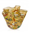 Vaso Fazzoletto Arlecchino giallo