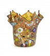 Harlequin Handkerchief Vase yellow