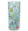 Vaso Arlecchino Cilindrico azzurro