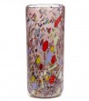 Vaso Arlecchino Cilindrico viola