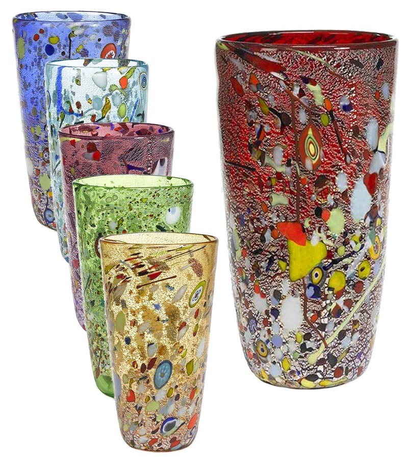 Vaso Arlecchino Conico