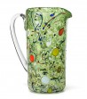 Caraffa Cilindrica Arlecchino verde
