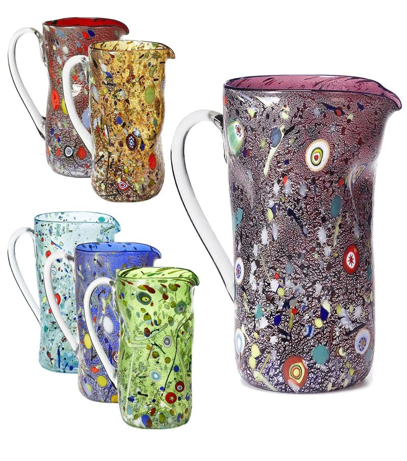 Caraffa Accartocciata Arlecchino