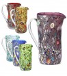 Harlequin Crumpled Carafe