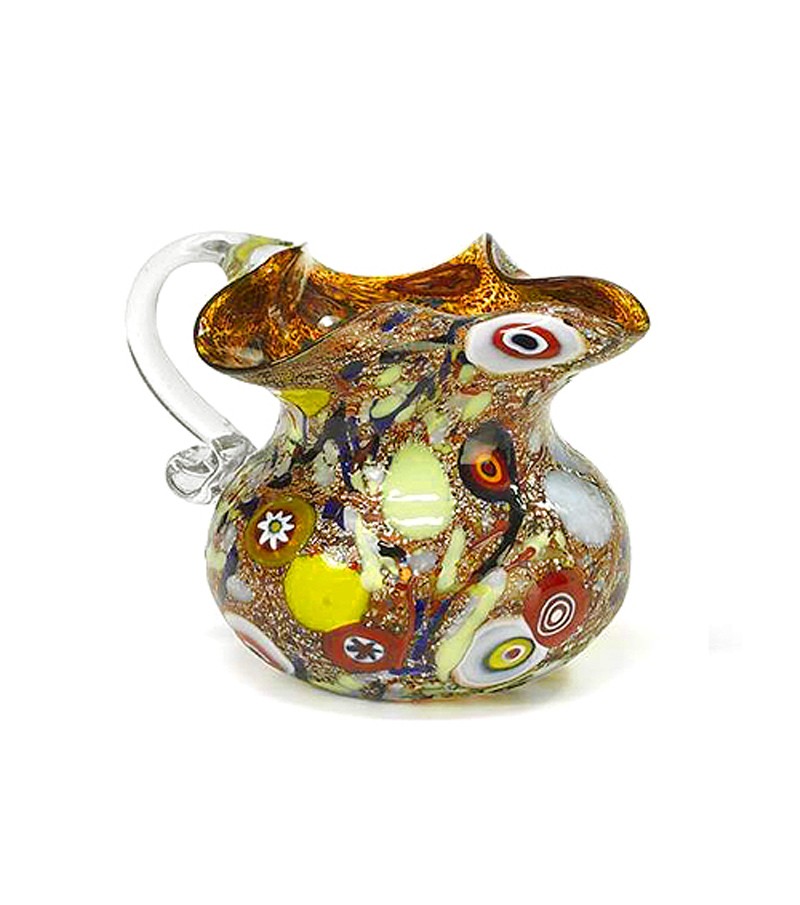 Brocca Fazzoletto Arlecchino giallo