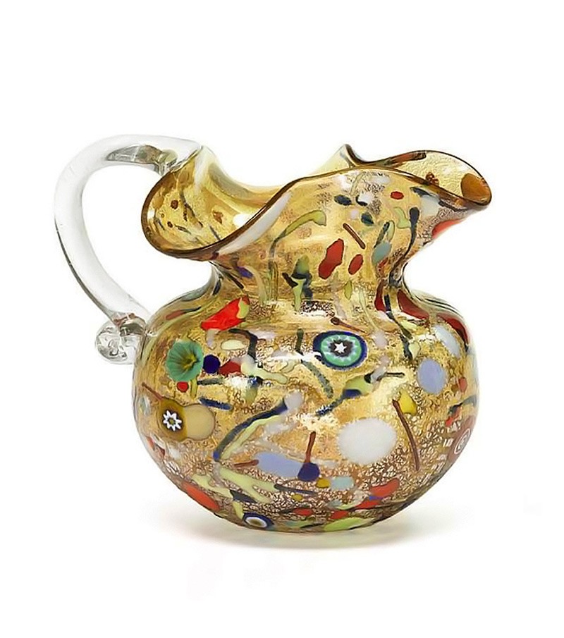 Brocca Fazzoletto Arlecchino giallo
