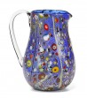 Brocca Tonda Arlecchino blu