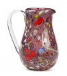 Round Harlequin Jug violet