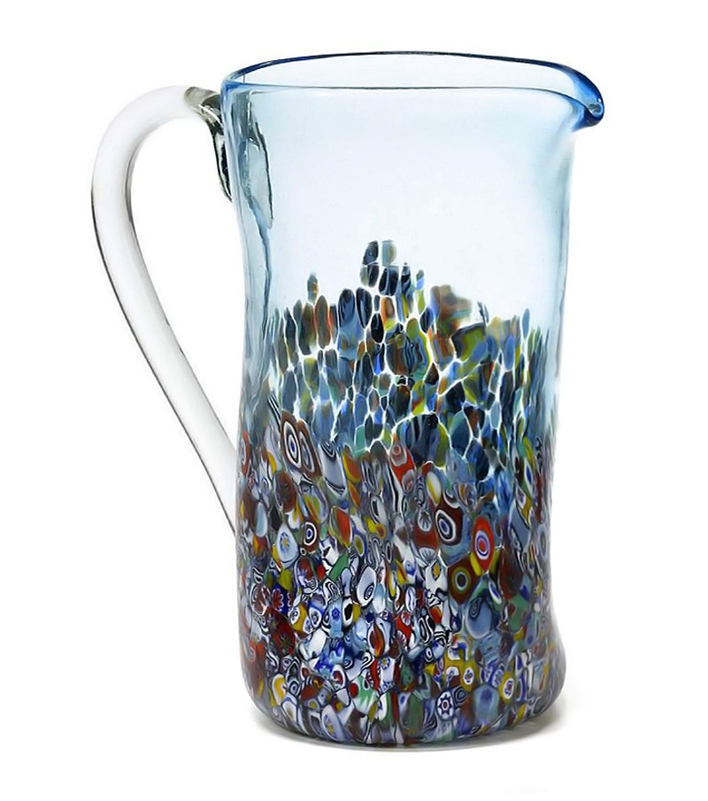 Caraffa Accartocciata San Marco azzurro