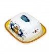 Burriera in ceramica dipinto a mano