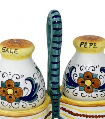 Sale pepe in ceramica dipinto a mano